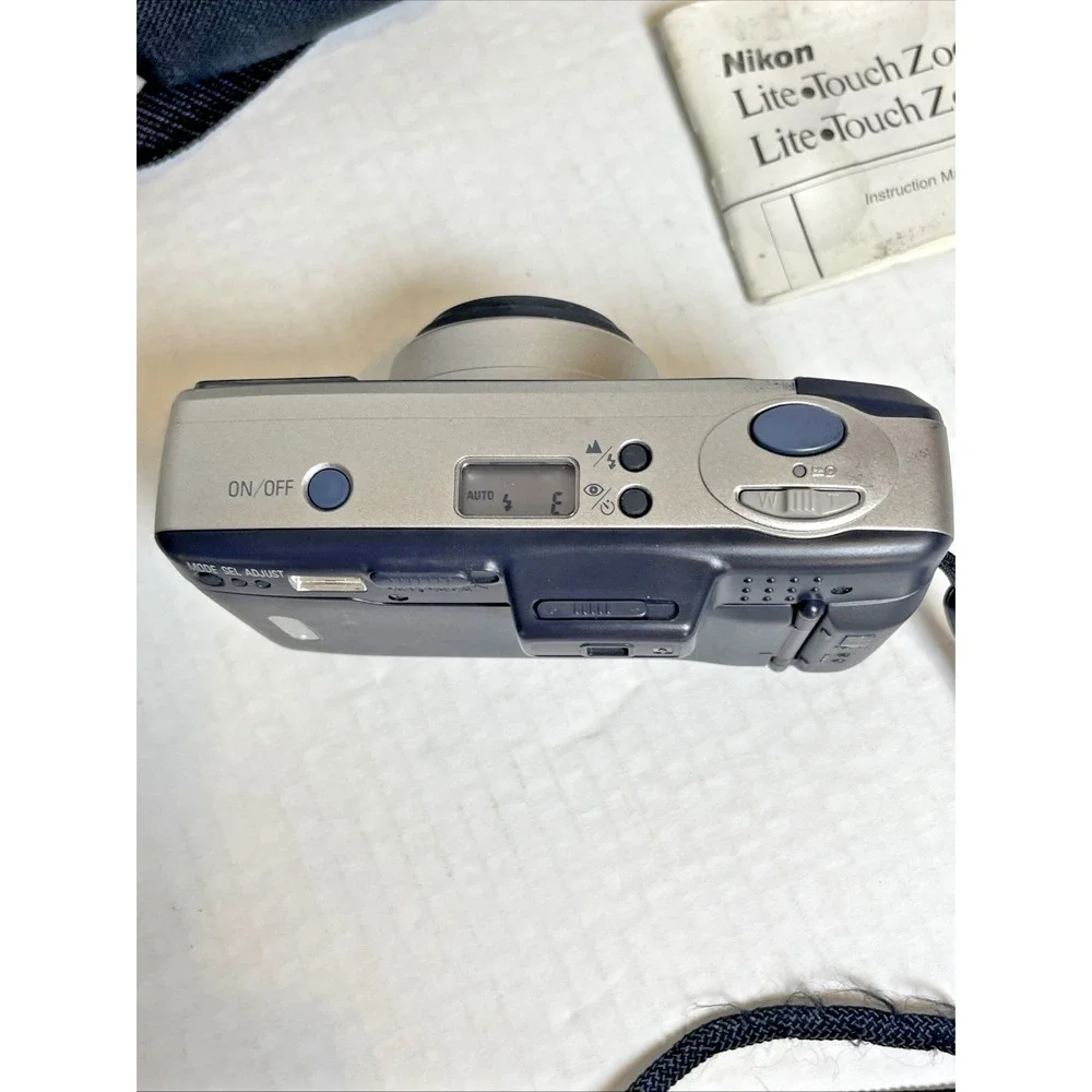 Nikon Lite-Touch Zoom 110 AF 35mm Point & Shoot TESTED & WORKS/NEW BATTERY &Case